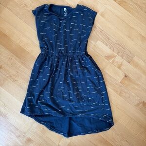 Tea Collection Navy Blue Casual Kids Dress
